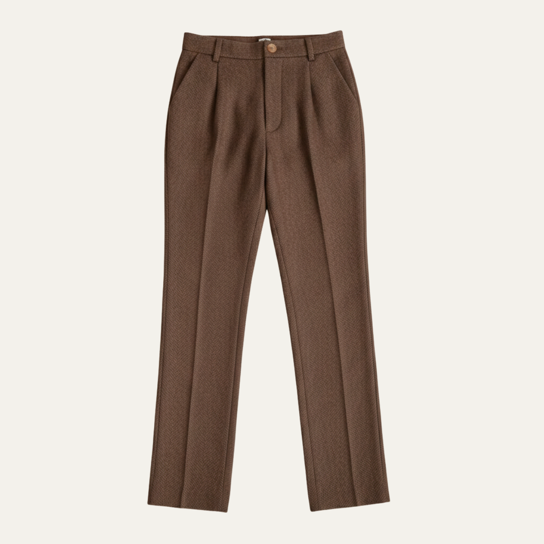 Hawkington Wollhose Straight Leg