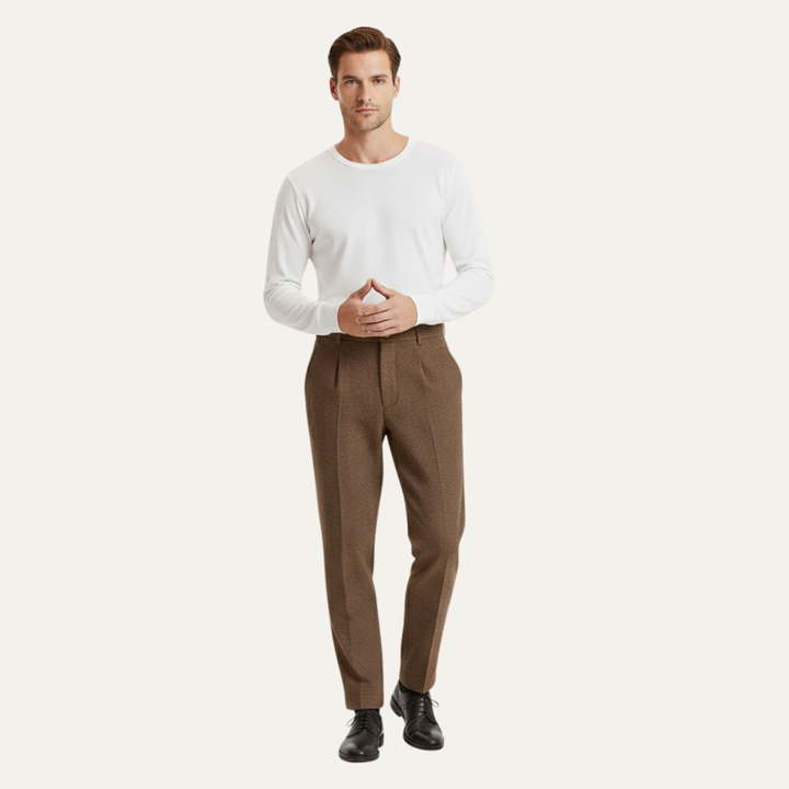 Hawkington Wollhose Straight Leg