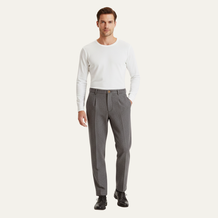 Hawkington Wollhose Straight Leg