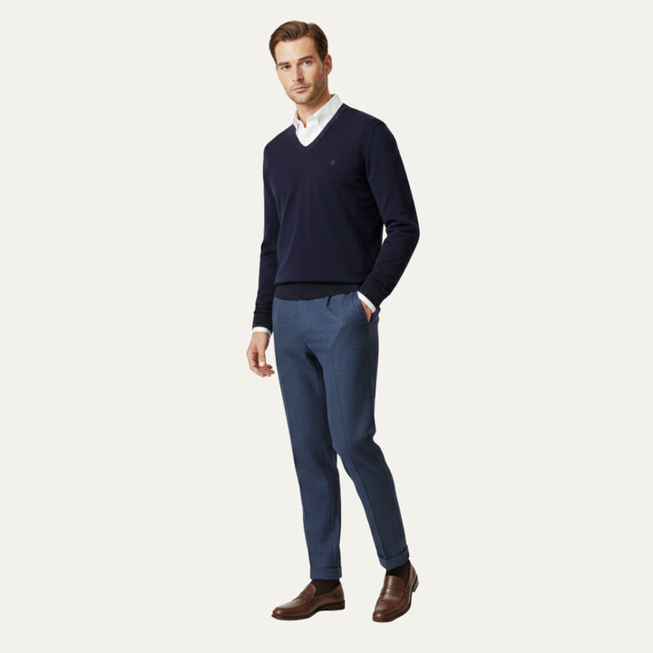 Hawkington Wollhose Straight Leg