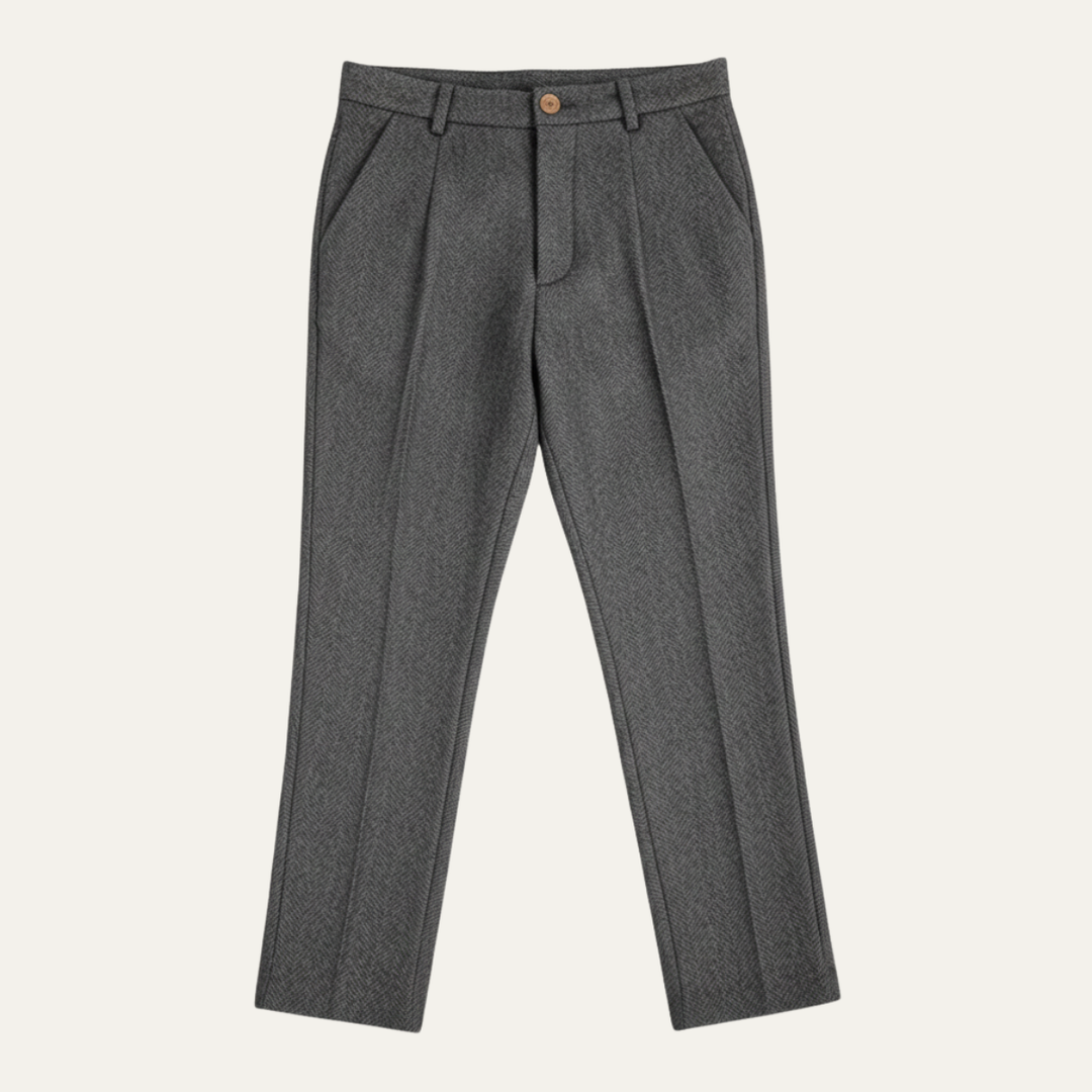 Hawkington Wollhose Straight Leg