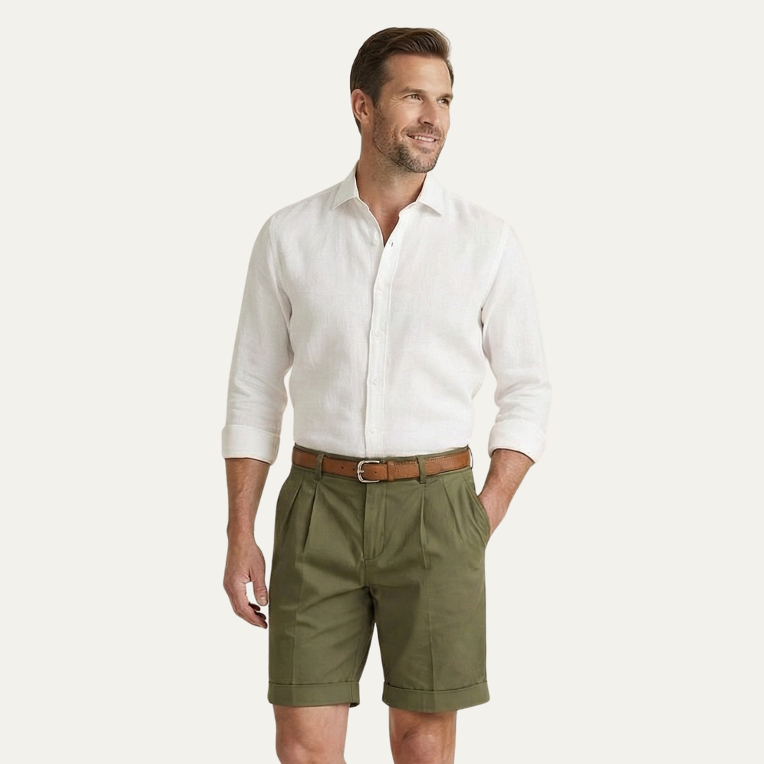 Henwick Leinenshorts