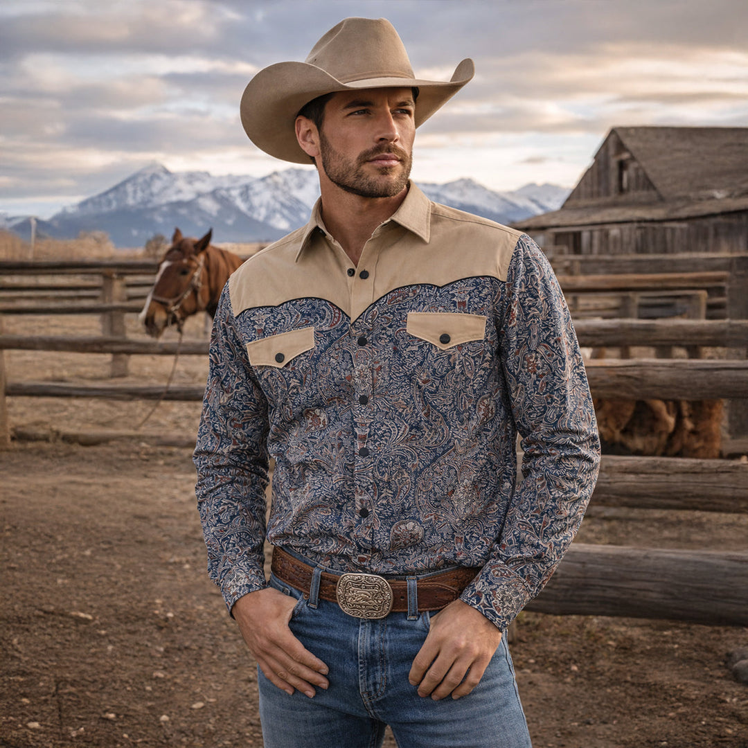 Huntley Denimjeanshemd