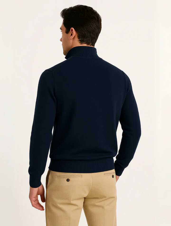 Old Money Half-Zip-Pullover