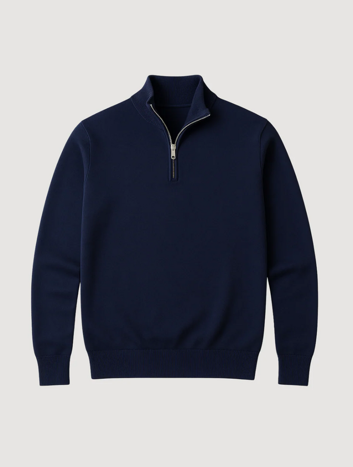 Old Money Half-Zip-Pullover