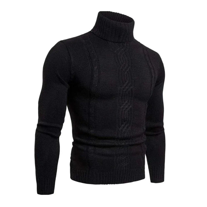 Courchevel Knitted Wollrollkragenpullover