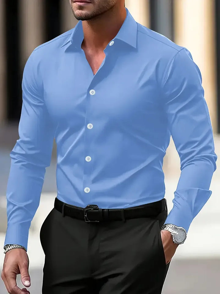 Kensington Satin Baumwollhemd