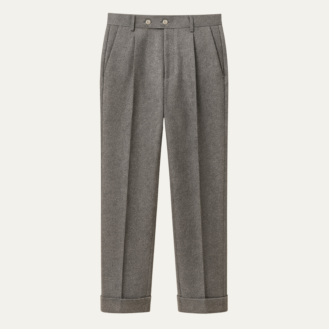 Lakeshore Wollanzughose Slim Fit