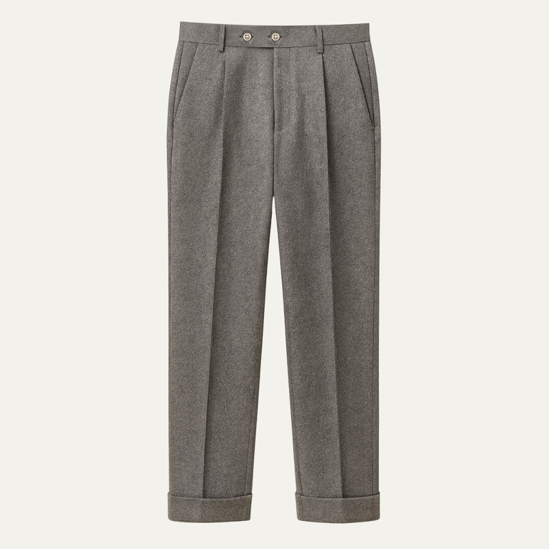 Lakeshore Wollanzughose Slim Fit