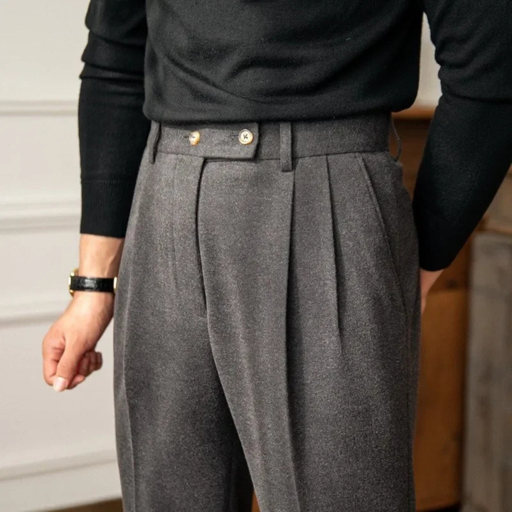 Lakeshore Wollanzughose Slim Fit