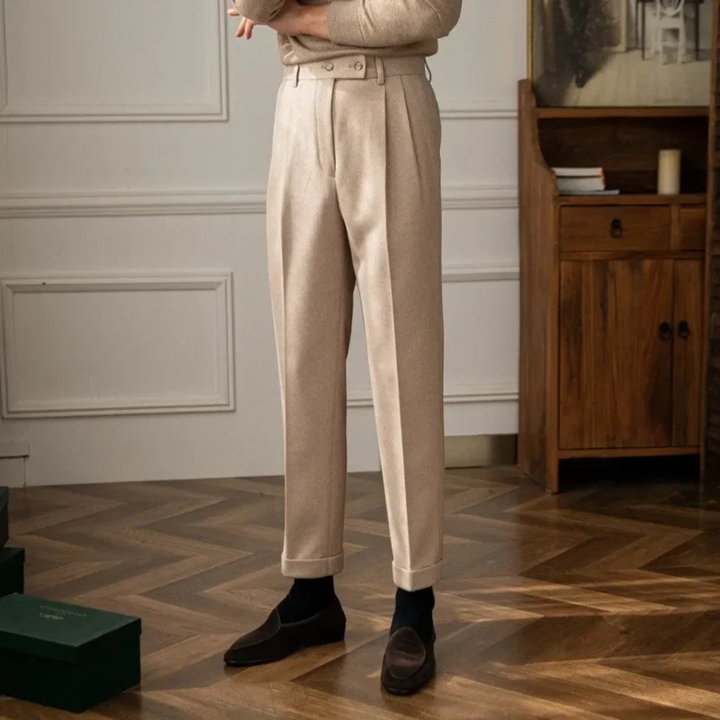 Lakeshore Wollanzughose Slim Fit