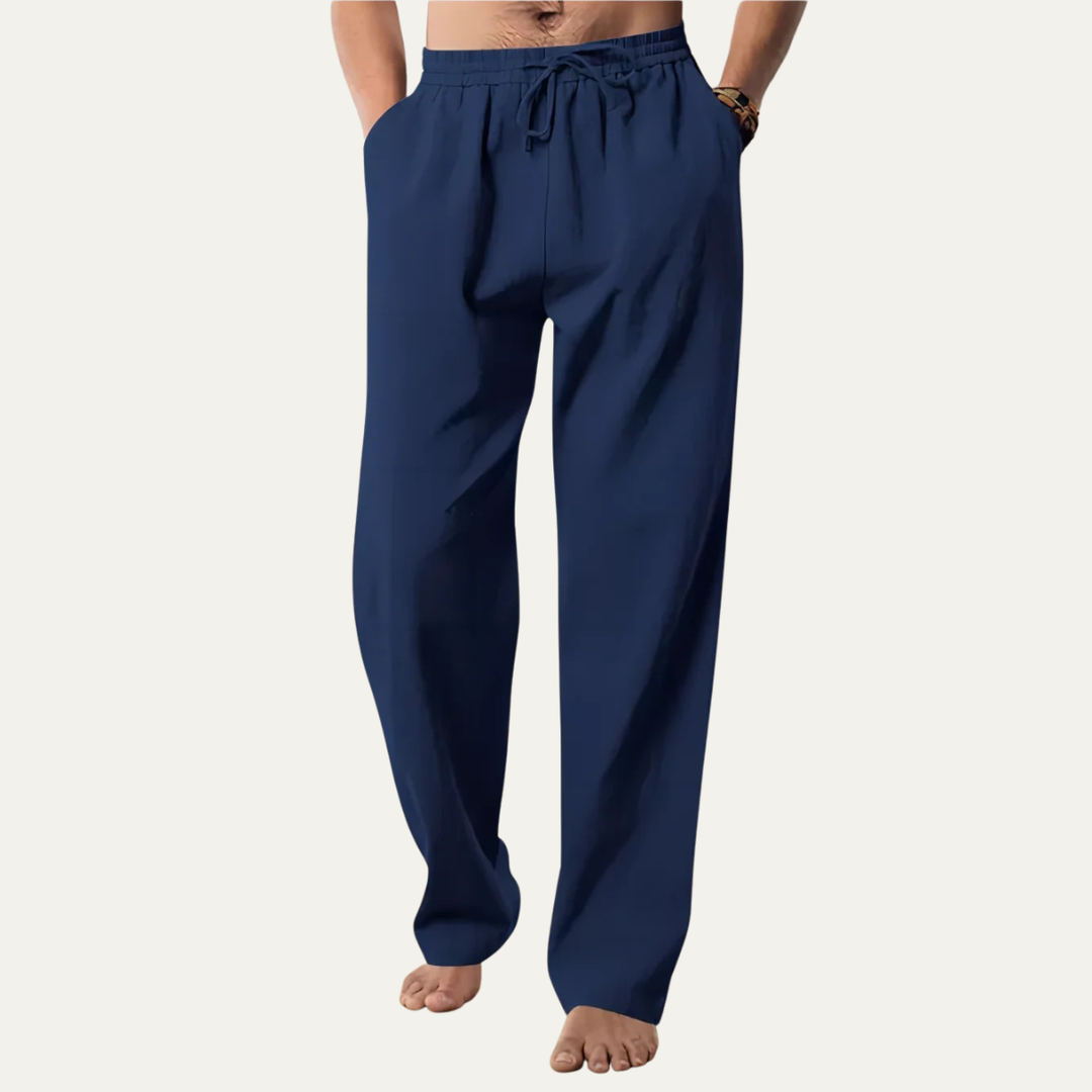 Larkspur Baumwollhose Straight Leg