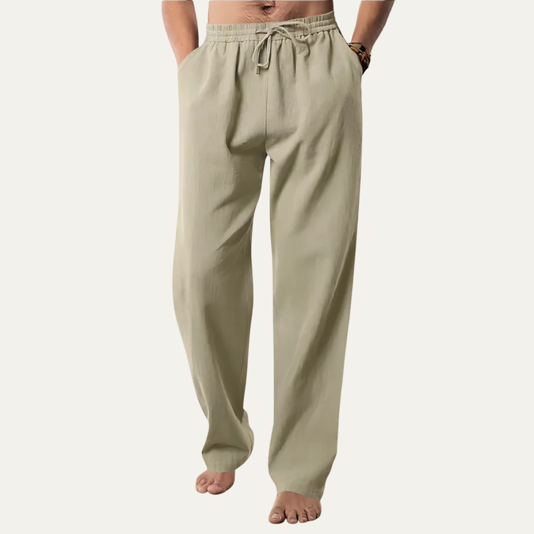 Larkspur Baumwollhose Straight Leg