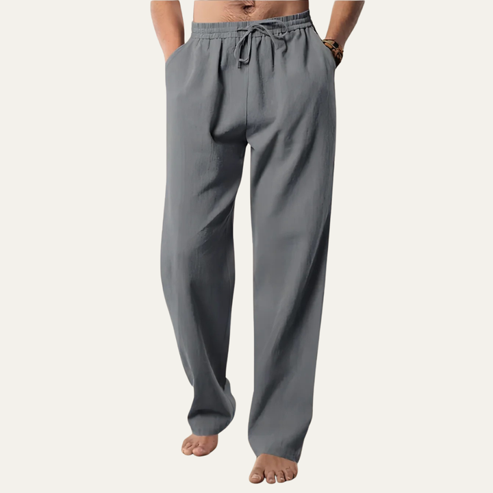 Larkspur Baumwollhose Straight Leg