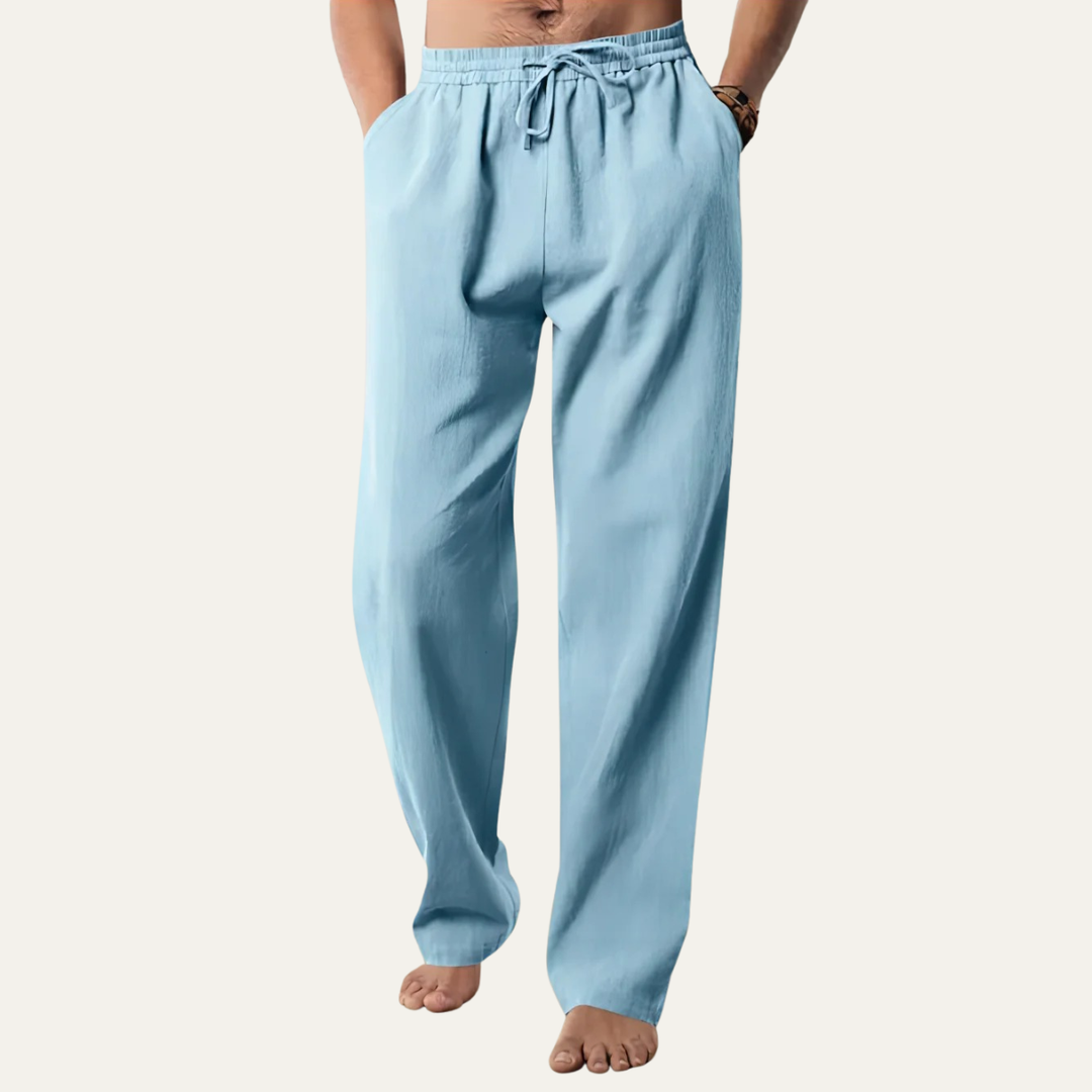Larkspur Baumwollhose Straight Leg