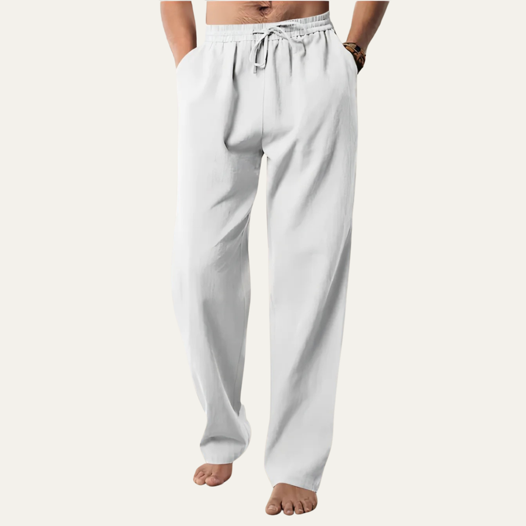 Larkspur Baumwollhose Straight Leg