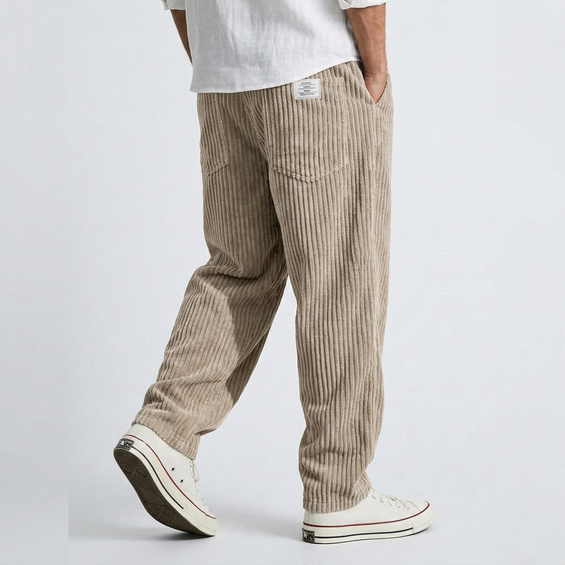 Laurent Wide Cordhose