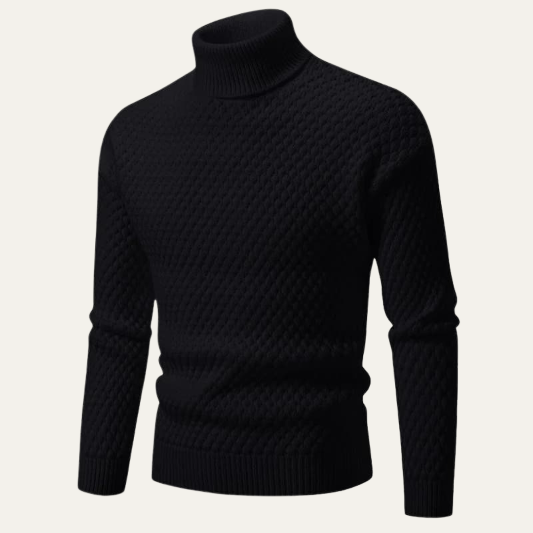Lavagna Wollrollkragenpullover