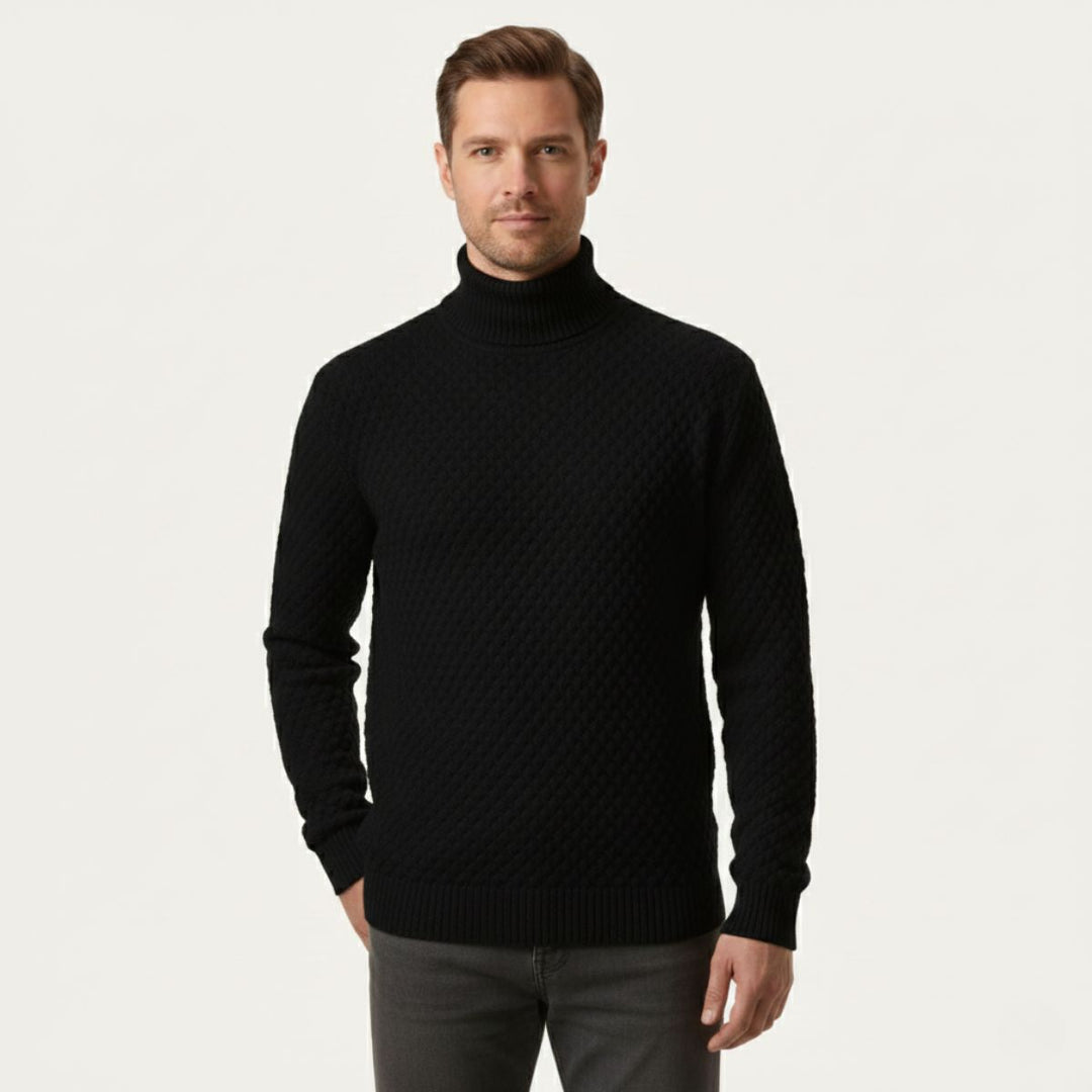 Lavagna Wollrollkragenpullover