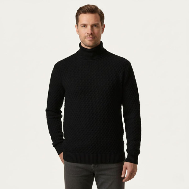 Lavagna Wollrollkragenpullover