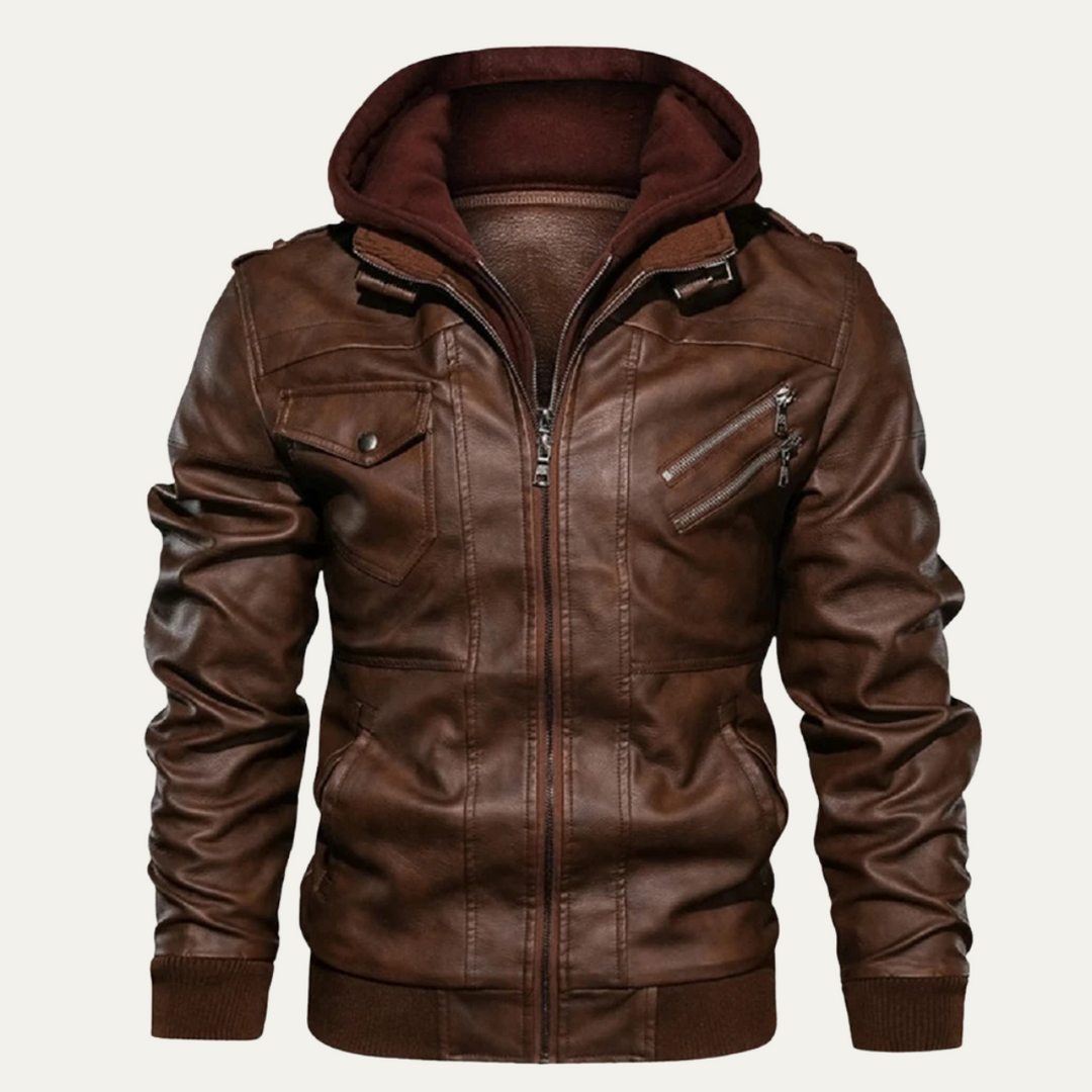 Lederjacke