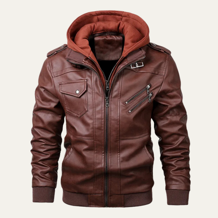 Lederjacke