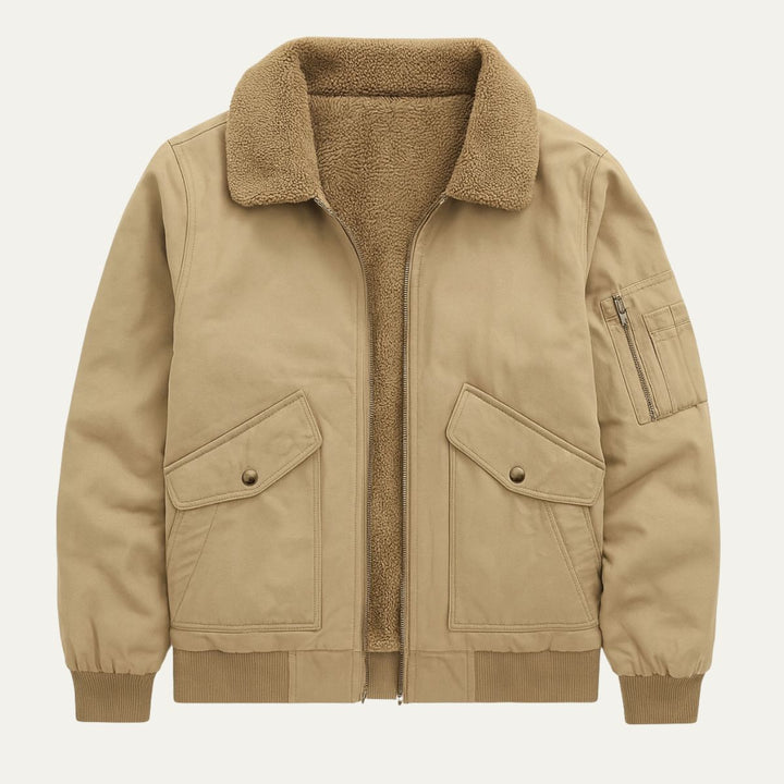 Leeds Fleece Bomberjacke