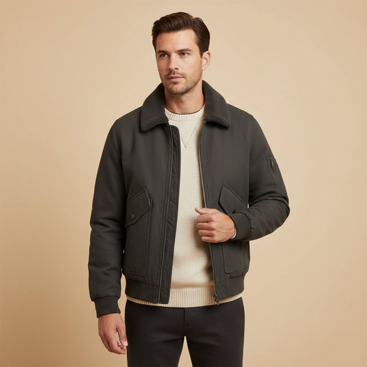 Leeds Fleece Bomberjacke