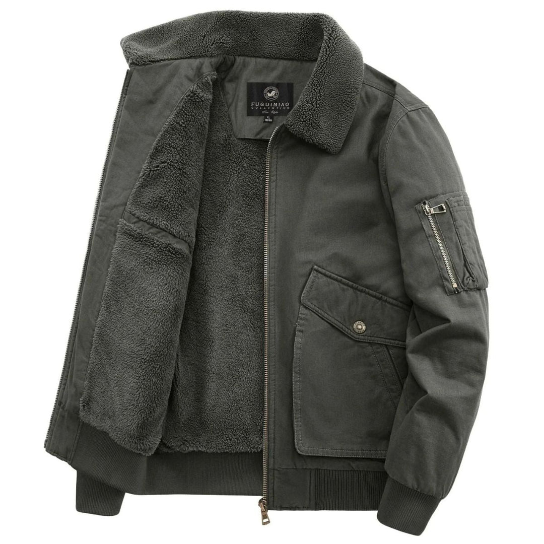 Leeds Fleece Bomberjacke