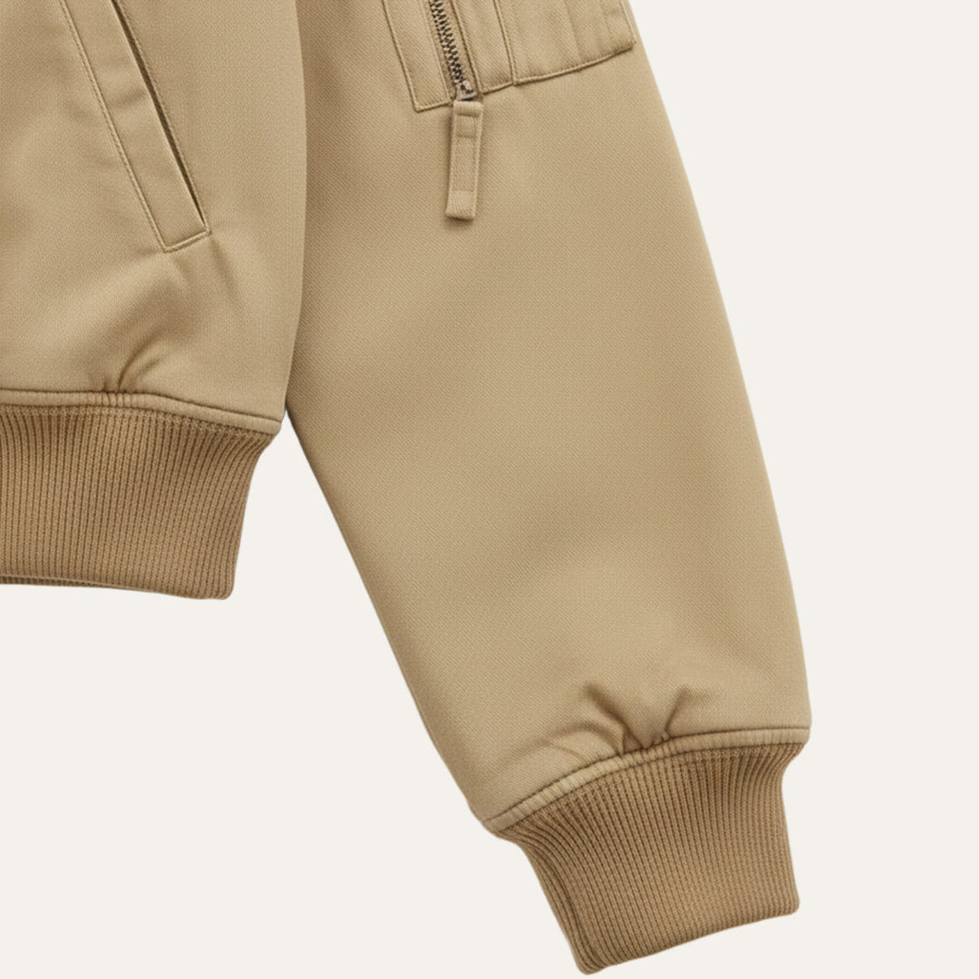 Leeds Fleece Bomberjacke