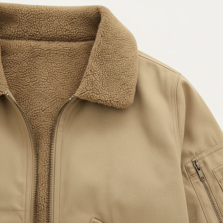 Leeds Fleece Bomberjacke