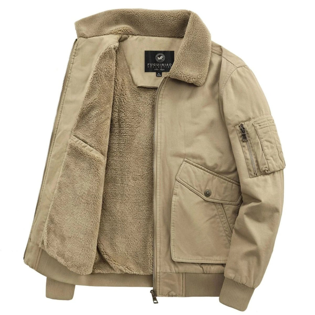 Leeds Fleece Bomberjacke