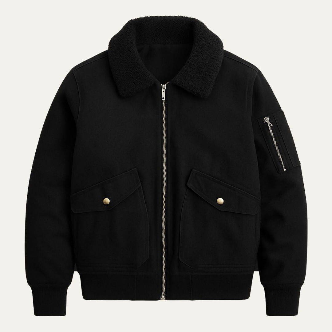 Leeds Fleece Bomberjacke