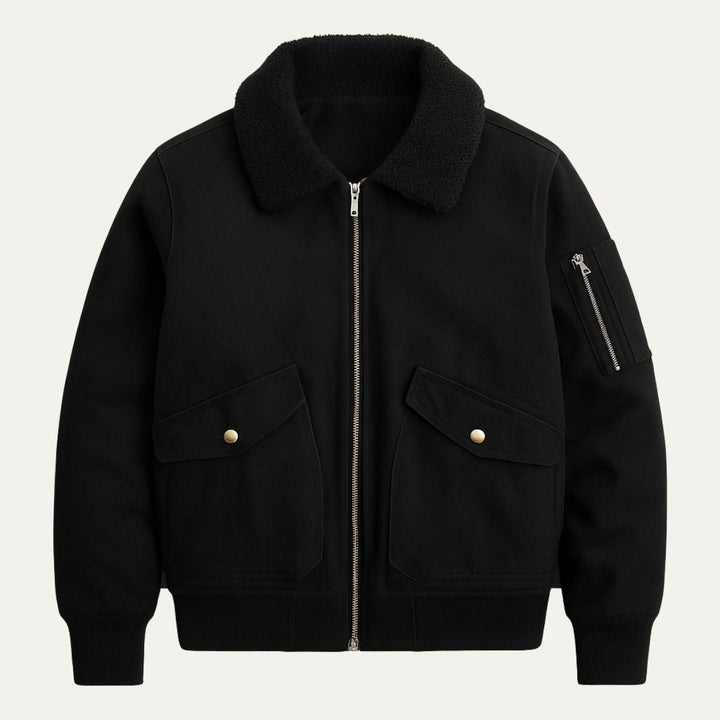 Leeds Fleece Bomberjacke