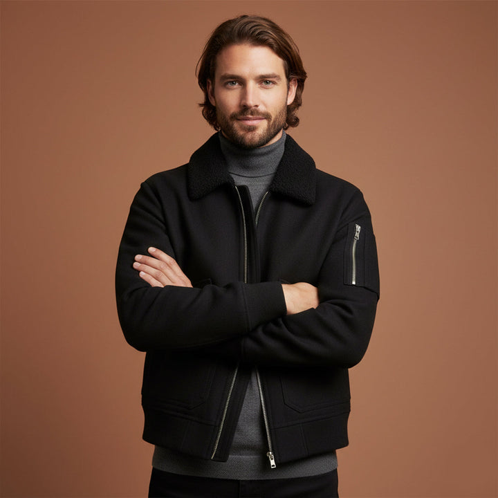 Leeds Fleece Bomberjacke