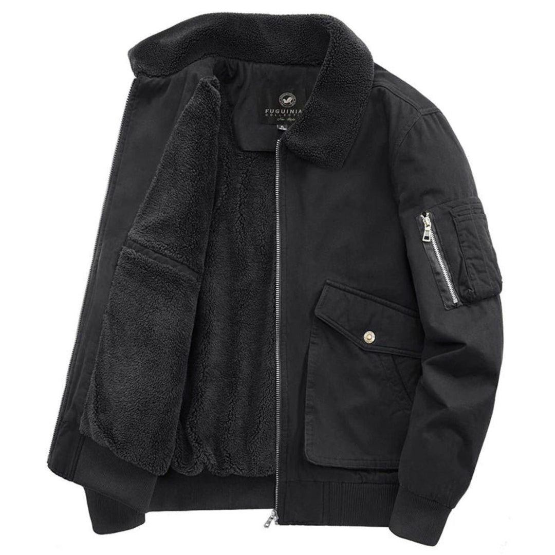 Leeds Fleece Bomberjacke