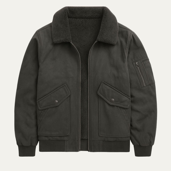 Leeds Fleece Bomberjacke