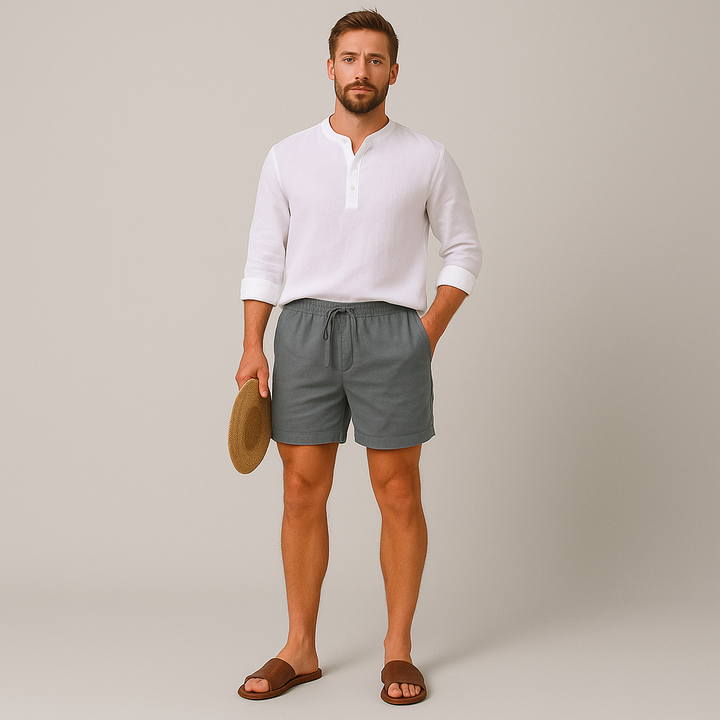 Leinenshorts Relaxed Fit