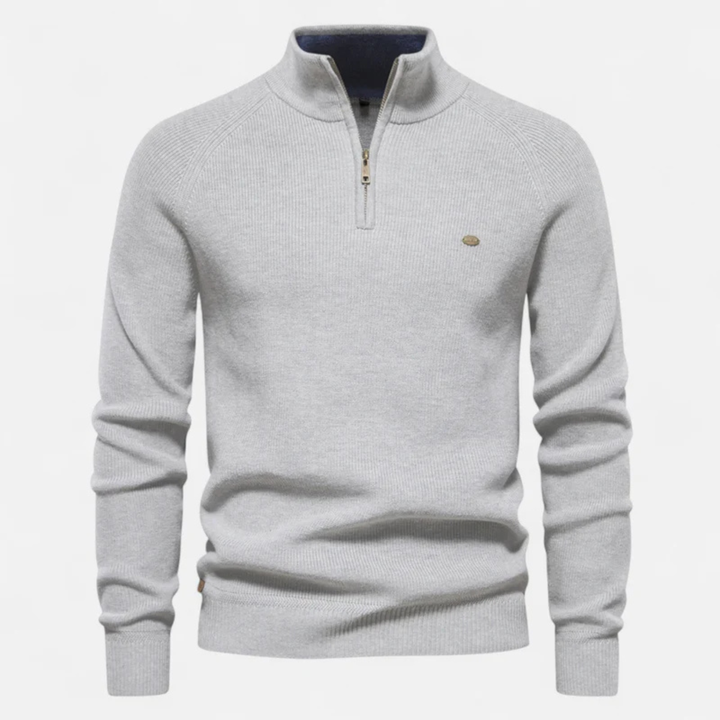 Lignano Baumwoll-Half-Zip-Pullover