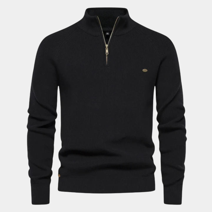 Lignano Baumwoll-Half-Zip-Pullover