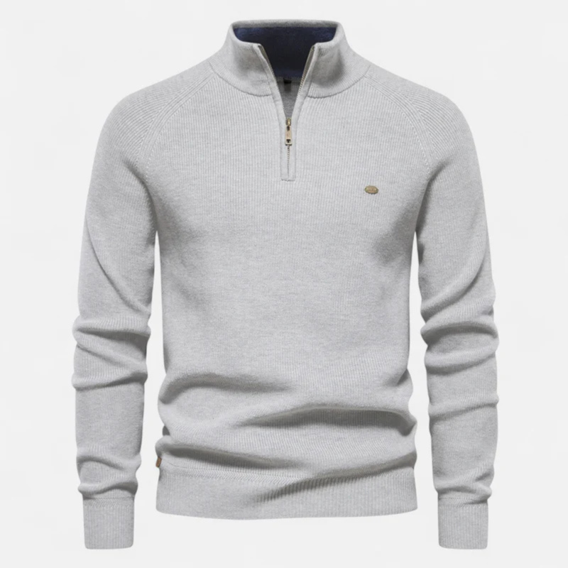 Lignano Baumwoll-Half-Zip-Pullover