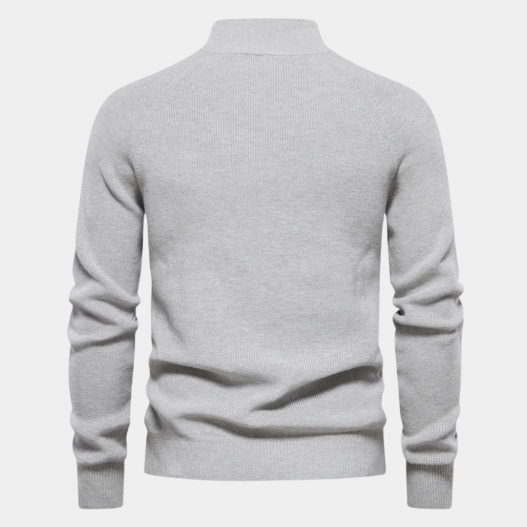 Lignano Baumwoll-Half-Zip-Pullover