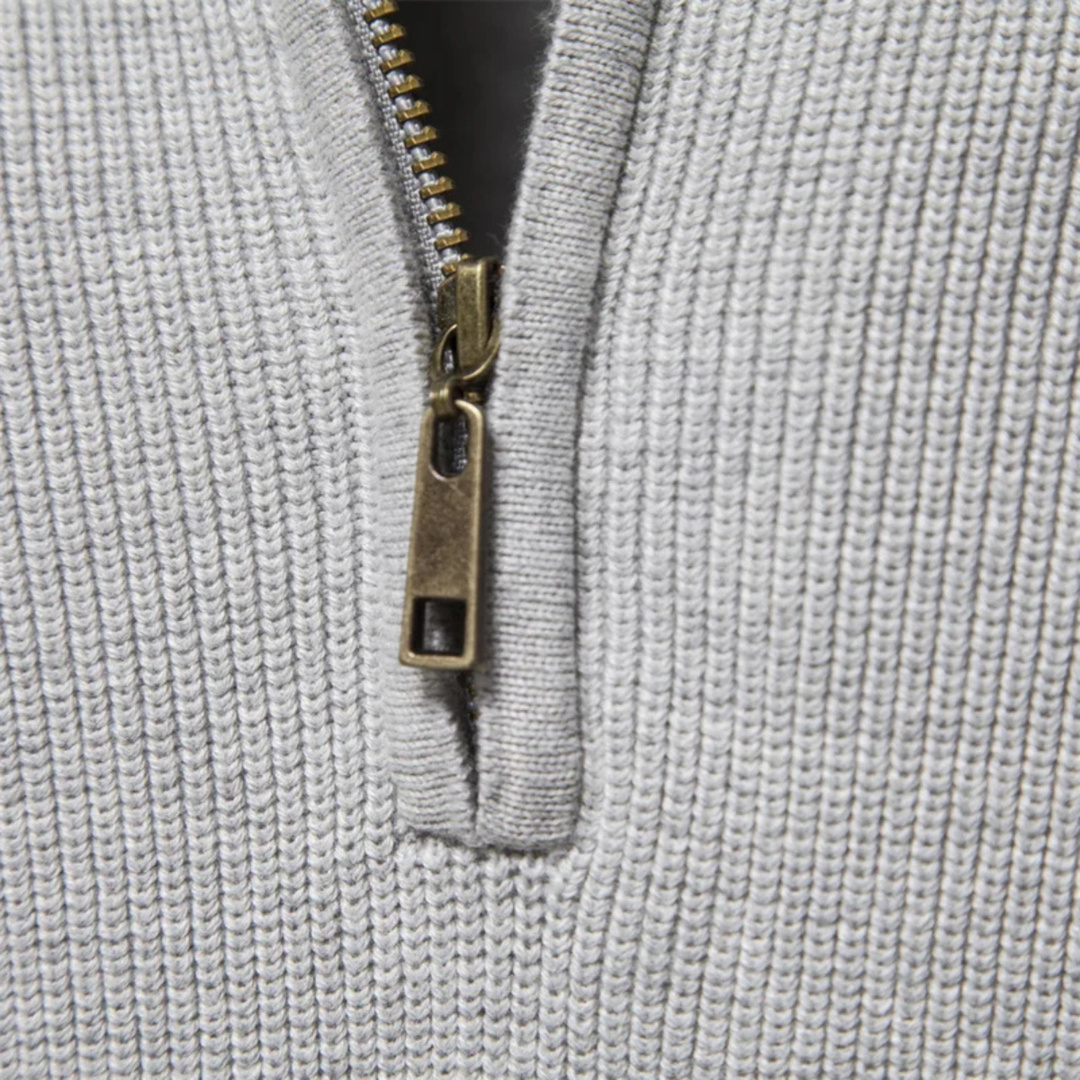 Lignano Baumwoll-Half-Zip-Pullover