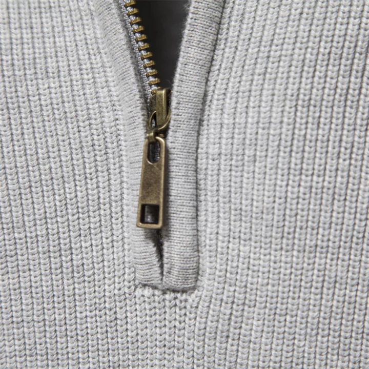 Lignano Baumwoll-Half-Zip-Pullover