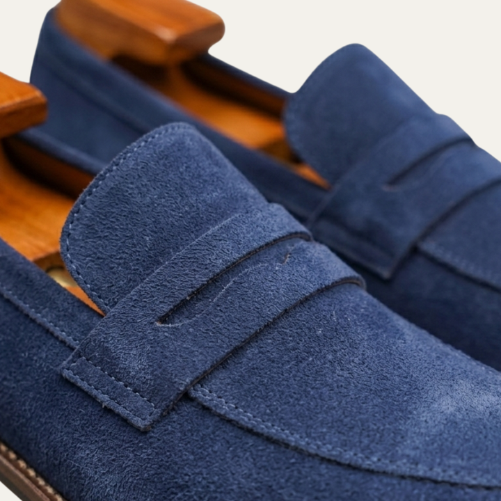 Limone Wildlederloafer