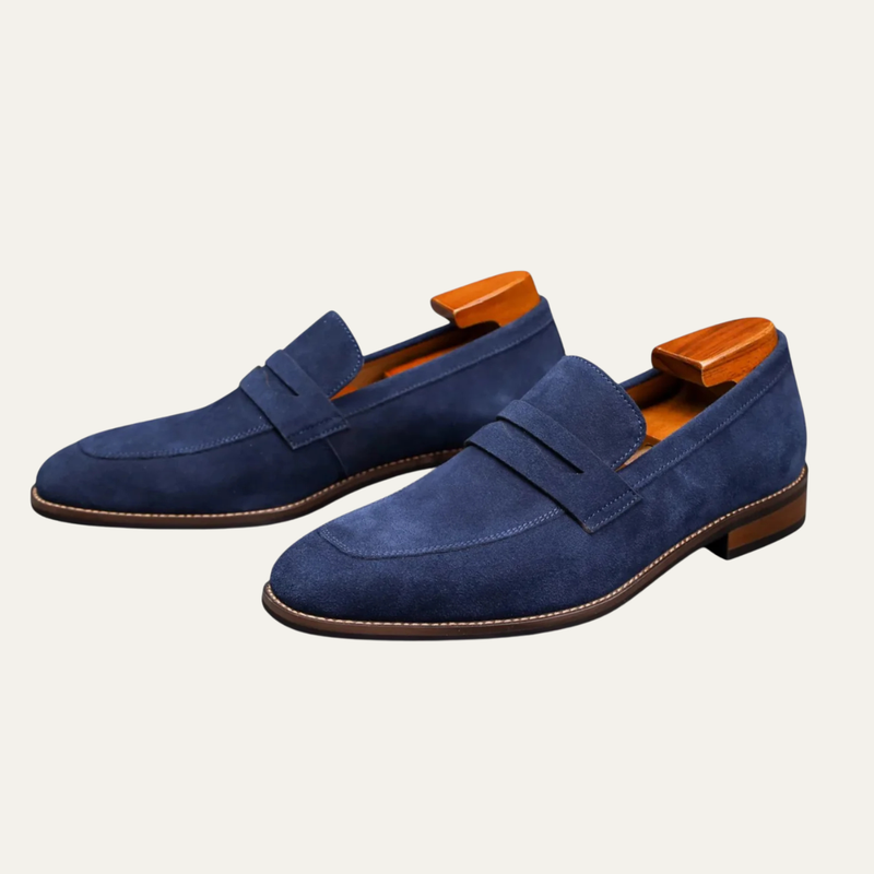 Limone Wildlederloafer