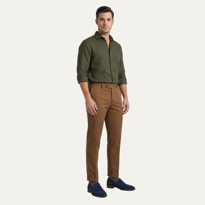 Limone Wildlederloafer