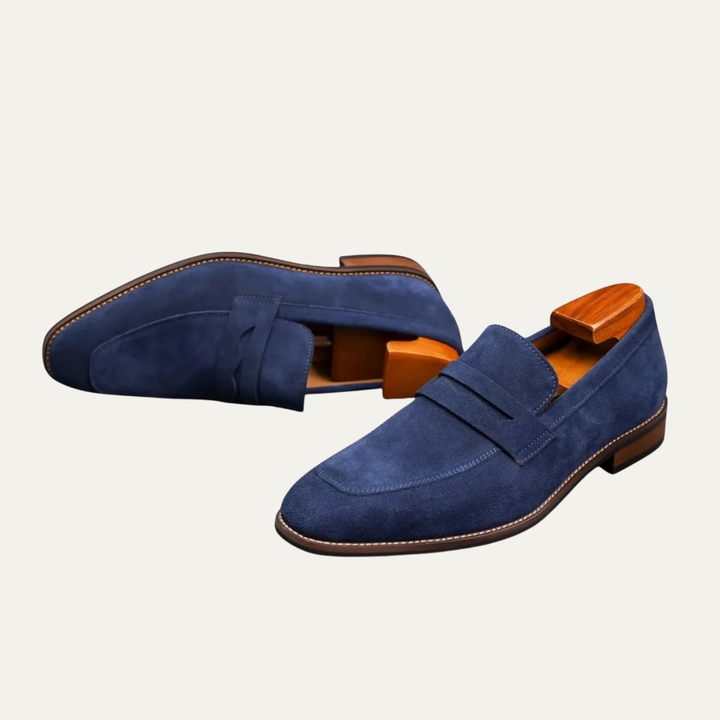 Limone Wildlederloafer