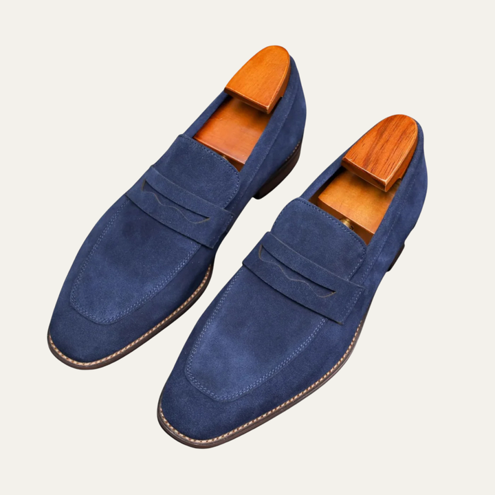 Limone Wildlederloafer