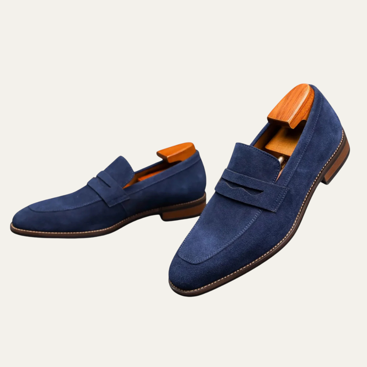 Limone Wildlederloafer